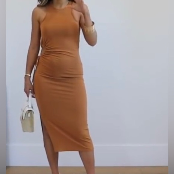 Forever 21 Racerback Tank Dress, Size L - Picture 4 of 4